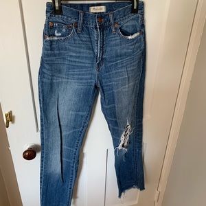Madewell Ripped Summer Jean